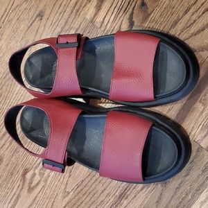 Dr. Martens Romi Sandals - Red